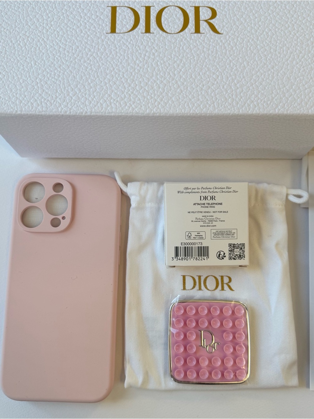 DIOR PHONE ACCESSORY. AUTHENTIC!!! Original complimentary Dior beauty gift. NEW!